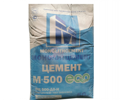 Цемент " Монолитцемент" ПЦ 500-Д0 25 кг