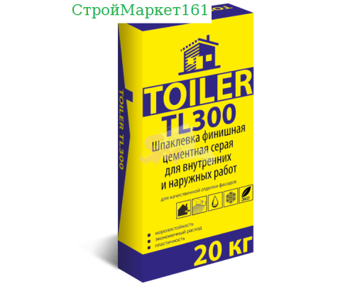 Шпаклевка Toiler "TL-300" 20 кг.