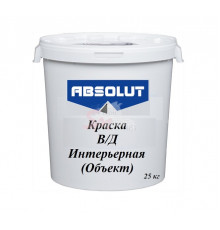 Краска Absolut В/Д акриловая интерьерная "Super White" 14 кг