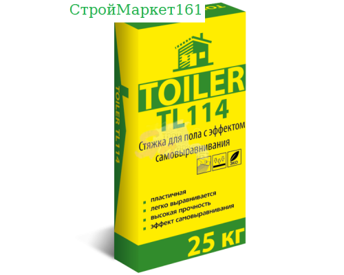 Стяжка для пола Toiler "TL-114" 25 кг.