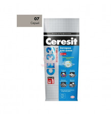 Затирка Ceresit CE33 №07 (Серая) 2 кг.