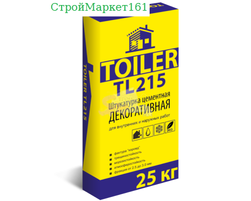 Штукатурка Toiler "TL-215 КОРОЕД" 25 кг.