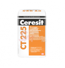 Шпаклевка фасадная финишная Ceresit "CT225 белая" 25 кг