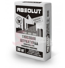 Штукатурка гипсовая Absolut "PROfessional" (М/Н) 30 кг